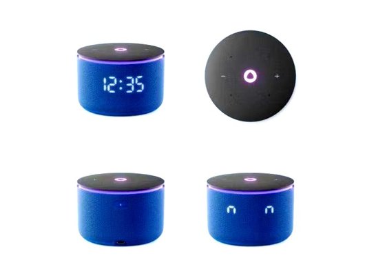 Умная колонка ЯНДЕКС СТАНЦИЯ МИНИ 3 ПРО (ZIGBEE) СИНИЙ (YNDX-00059BLU)